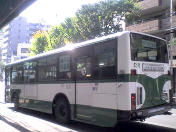 神戸市バス 教習車